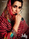 Sargam Jolly Pure Zam Designer Prints With Hand Work and Satin Dyed bottom with Pure Bemberg Print Dupatta Collections
